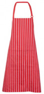 Yarn Dyed Stripe Apron Long Waist
