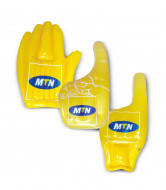 Yellow Inflatable Giant Cheering Hands