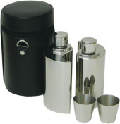 YingYang Hip Flask Set