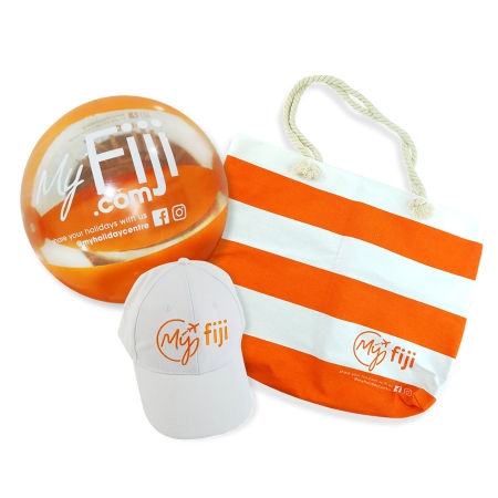 My Fiji (Beach Bag, Ball, and Cap)